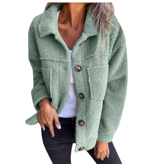 VESTALIA - Manteau Sherpa Élégant