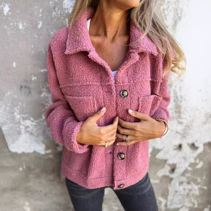 VESTALIA - Manteau Sherpa Élégant