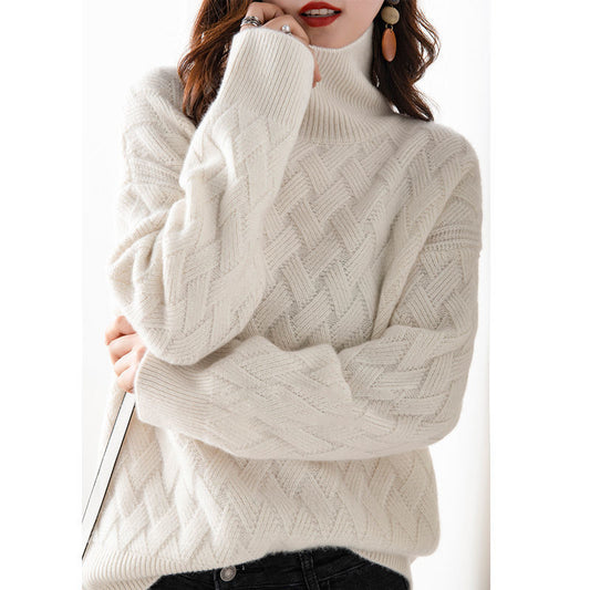 FLAIR HIVERNAL - Pull en cachemire